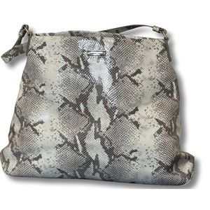 Kate Spade Cheltelham  Tote Bag Embossed Snake with 14K gold Plated hardware.